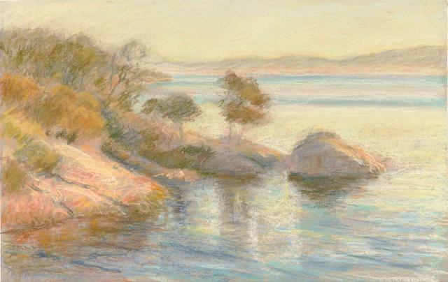 Sunlight on the Rocks, Coles Bay