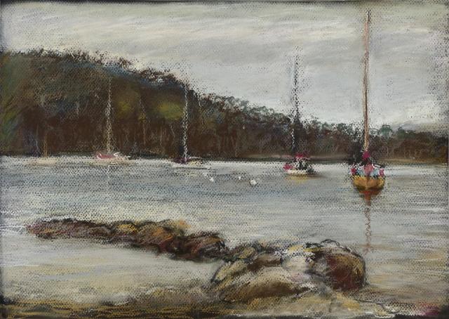 Boats in Oyster Cove
